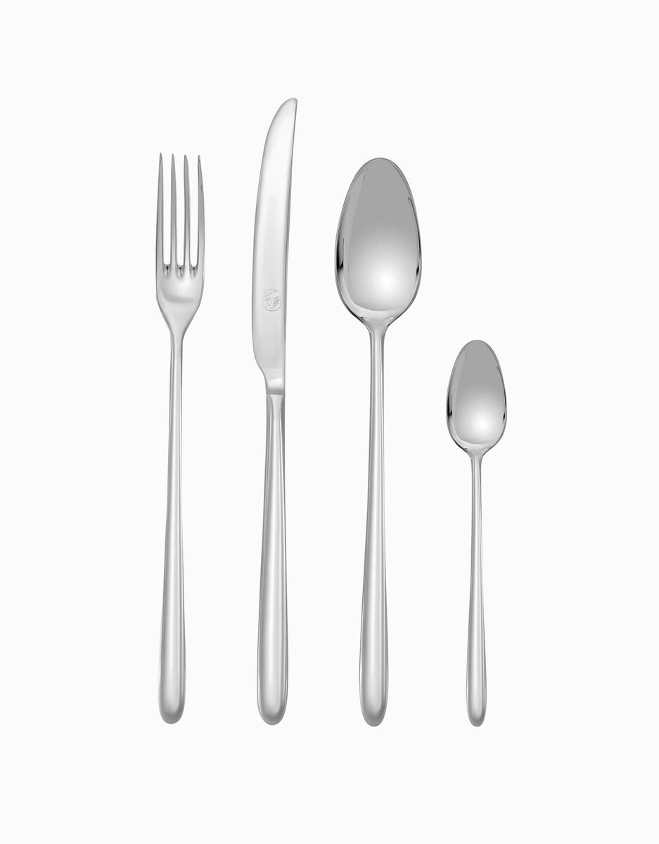 Gaia Bestickset 24 delar Italienska bestick fr n Broggi Cutlery.se